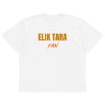 Unisex organic oversized high neck t-shirt – Image 6