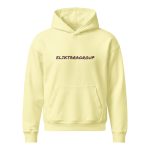 Unisex relaxed mid-weight hooded sweatshirt