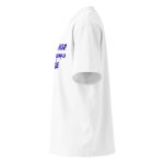 Unisex organic oversized high neck t-shirt – Image 3